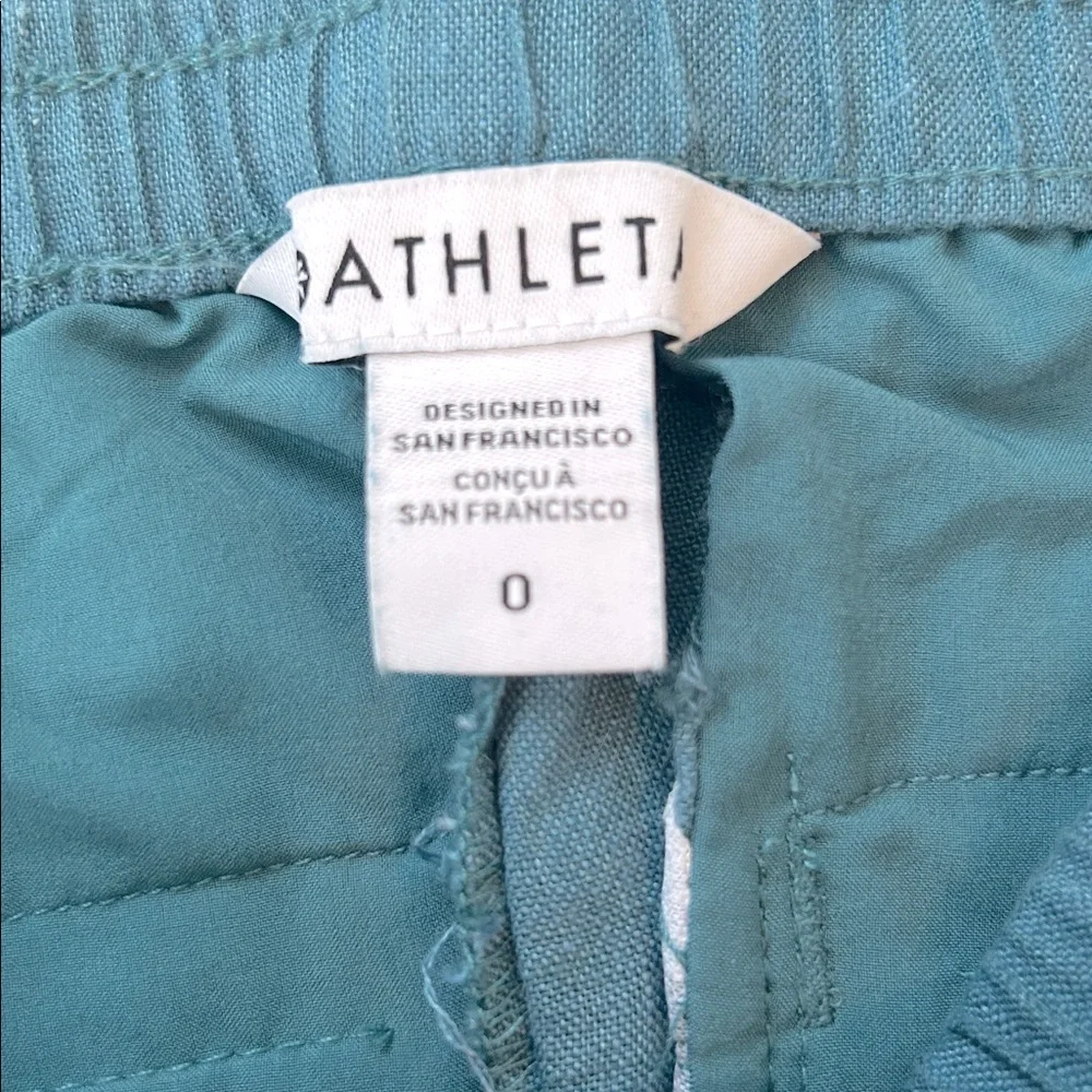 Athleta Retreat Linen High Rise Wide Leg Pants - Picture 6 of 6